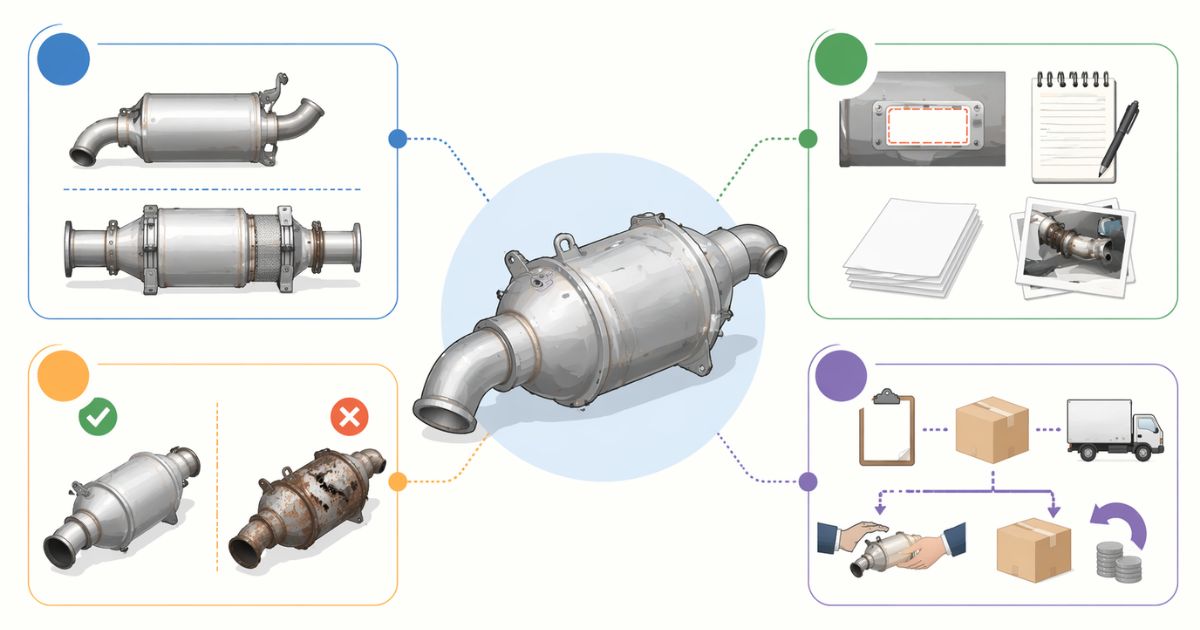 トラックマフラー買取で確認したい判断軸を整理した図解